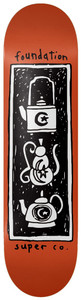 Foundation Team Teapot Tower Deck 8.5 - Skateboard Deck