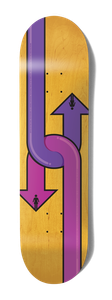 Girl Mccrank Dual Directional Twin Tail Deck 8.5 - Skateboard Deck