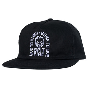 Spitfire Ltb Arch Snapback Black/white - Skateboard Hat