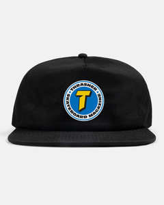 Thrasher Number 1 Redux Snapback Hat Black - Skateboard Hat