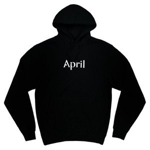April Og Logo Black Hd/swt Xl - Skateboard Sweatshirt