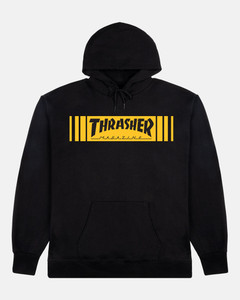 Thrasher Bar Black Hd/swt Xl - Skateboard Sweatshirt
