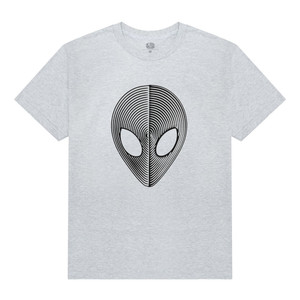 Alien Workshop Scanner Ash Ss L - Skateboard Tshirt