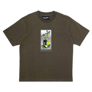 Wknd Fairweather Faded Green Ss M - Skateboard Tshirt