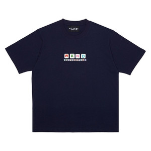 Wknd Beads Navy Ss Xl - Skateboard Tshirt
