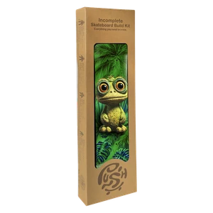 Push - Mr Frog Fp In-complete-7.5 Green - Complete Skateboard
