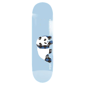 Enjoi - Barletta Argyle Panda Deck-8.25 Lt.blue - Skateboard Deck