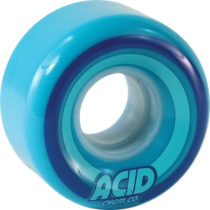 Acid Chemical Co. - Pods Conical 53mm 86a Blue - Skateboard Wheels (Set Of Four)