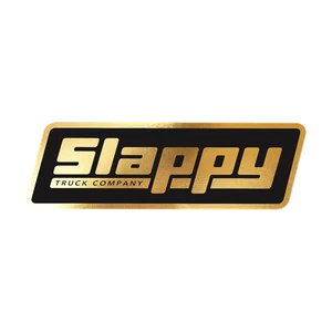 Slappy - Og Logo Foil Sticker Single Gold Foil