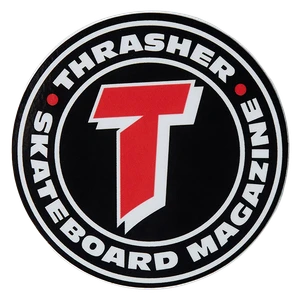 Thrasher - Number 1 Redux Decal 3" Single Asst