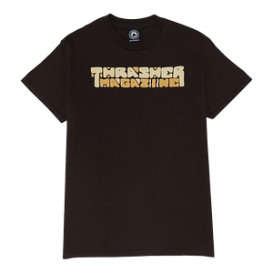 Thrasher - Blocks Ss Xl-dark Choc - Skateboard Tshirt