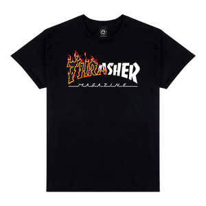 Thrasher - Ignite Ss Xxl-black - Skateboard Tshirt
