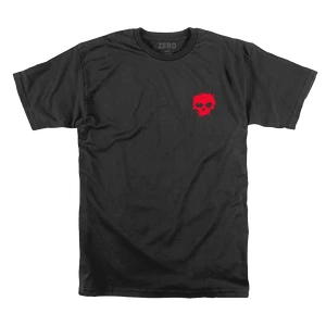 Zero - Or Die Ss Xxl-black/red - Skateboard Tshirt