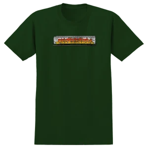 Spitfire - Savie Ii Train Yard Ss Xxl-forest - Skateboard Tshirt
