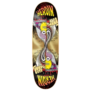 Heroin - Merged Razoregg Deck-9.75 Gold - Skateboard Deck
