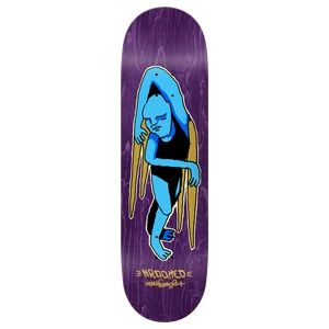 Krooked - Gonzales Lay Lying Deck-9.0 Blue - Skateboard Deck