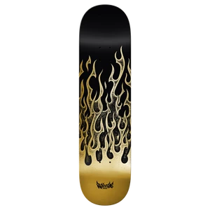 Real - Hause Flames Redux Deck-8.25 Tn Gold - Skateboard Deck
