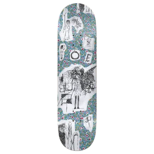 Theeve - Pinson Flowerz Deck-8.125 Blue - Skateboard Deck