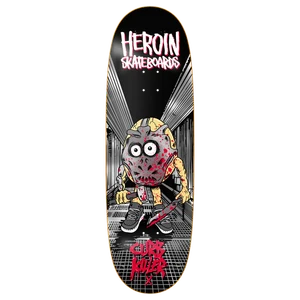Heroin - Curb Killer X Deck-10.0 - Skateboard Deck