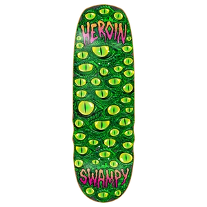 Heroin - Swampy Eyes Deck-10.0 - Skateboard Deck