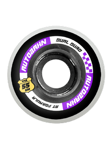 Autobahn Dual Duro A/t Formula 55mm 99a (set Of 4) - Skateboard Wheels