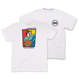 G&s Neil Blender Rocking Dog White Ss Xxl - Skateboard Tshirt