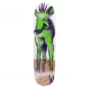 Gx1000 Team Hogsbreath Shaped Deck 8.62 - Skateboard Deck