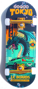 Lc Boards Shibuya Foam Griptape Fingerboard Complete 98 X 34