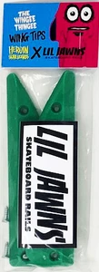 Lil Jawns X Heroin Wingee Thingee Wing Tips Green - Skateboard Rails