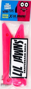 Lil Jawns X Heroin Wingee Thingee Wing Tips Pink - Skateboard Rails