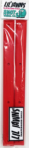 Lil Jawns X Snot Wheels Wideboy Rails Red - Skateboard Rails