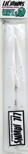 Lil Jawns X Snot Wheels Wideboy Rails White - Skateboard Rails