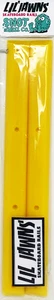 Lil Jawns X Snot Wheels Wideboy Rails Yellow - Skateboard Rails