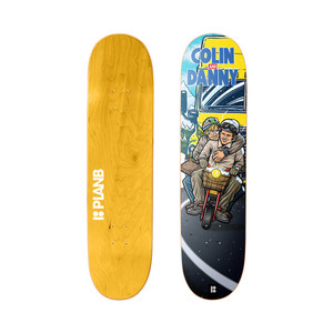 Plan B Colin & Danny Dumb And Dumber Deck 8.25 - Skateboard Deck