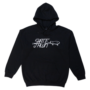 Skate Jawn Cruiser Black Hd/swt L - Skateboard Sweatshirt