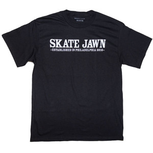 Skate Jawn Established Black Ss M - Skateboard Tshirt