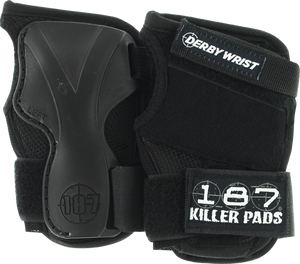 187 - Derby Wrist Guard L - Black - Skateboard Pads