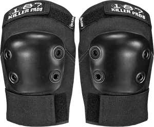 187 - Pro Elbow Pads L - Black - Skateboard Pads