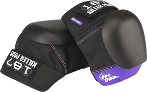 187 - Pro Derby Knee Pads Xs - Blk urple - Skateboard Pads