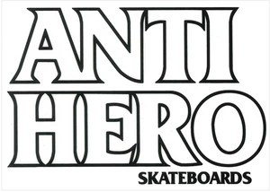 Anti Hero - Blackhero Md Decal Asst.colors Single - Skateboard Decal