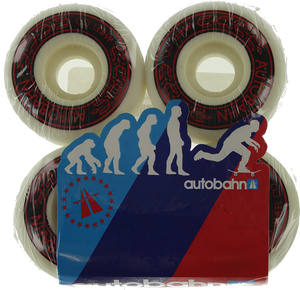 Autobahn - Ab - S 53mm Wht Ppp - (Set of Four) Skateboard Wheels Autobahn - Ab - S 53mm Wht Ppp - (Set of Four) Skateboard Wheels