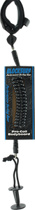 Block Surf - Surf Pro Coiled Blk Bodyboard Leash - Surfboard Leash Block Surf - Surf Pro Coiled Blk Bodyboard Leash - Surfboard Leash