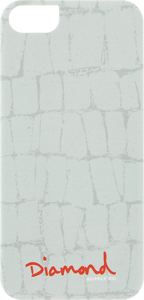 Diamond - Iphone5 Croc Case White Sale