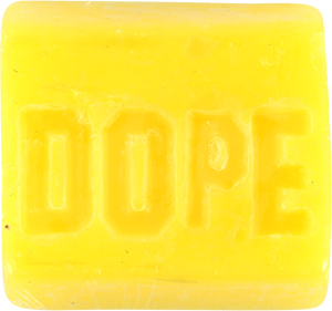 Dope Skate Wax - Skate Wax Bar Pineapple Express Yellow - Skateboard Wax