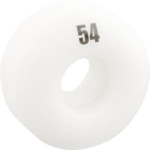 Essentials - White 54mm Ppp - (Set of Four) Skateboard Wheels Essentials - White 54mm Ppp - (Set of Four) Skateboard Wheels