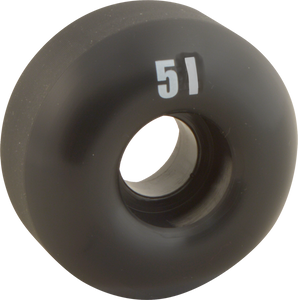 Essentials - Black 51mm Ppp - (Set of Four) Skateboard Wheels