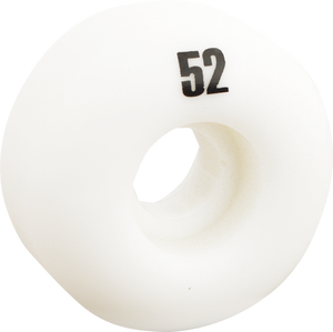 Essentials - White 52mm Ppp - (Set of Four) Skateboard Wheels Essentials - White 52mm Ppp - (Set of Four) Skateboard Wheels