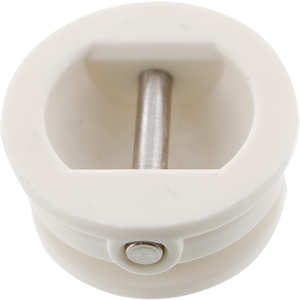 Ground and Sea - Cup Love Plug White W / Stainless Pin