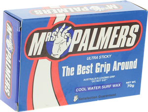 Mrs Palmers - Palmers Wax Cool Single Bar - Surfboard Wax