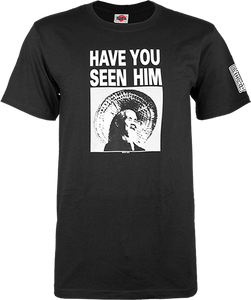 Powell Peralta - Have You Seen Him Ss M - Black - Skateboard Tshirt Powell Peralta - Have You Seen Him Ss M - Black - Skateboard Tshirt